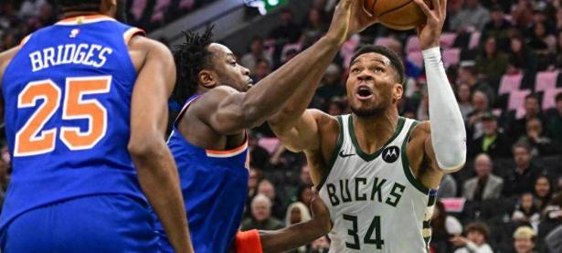 B体育官方入口-字母哥砍下三双，雄鹿击败篮网