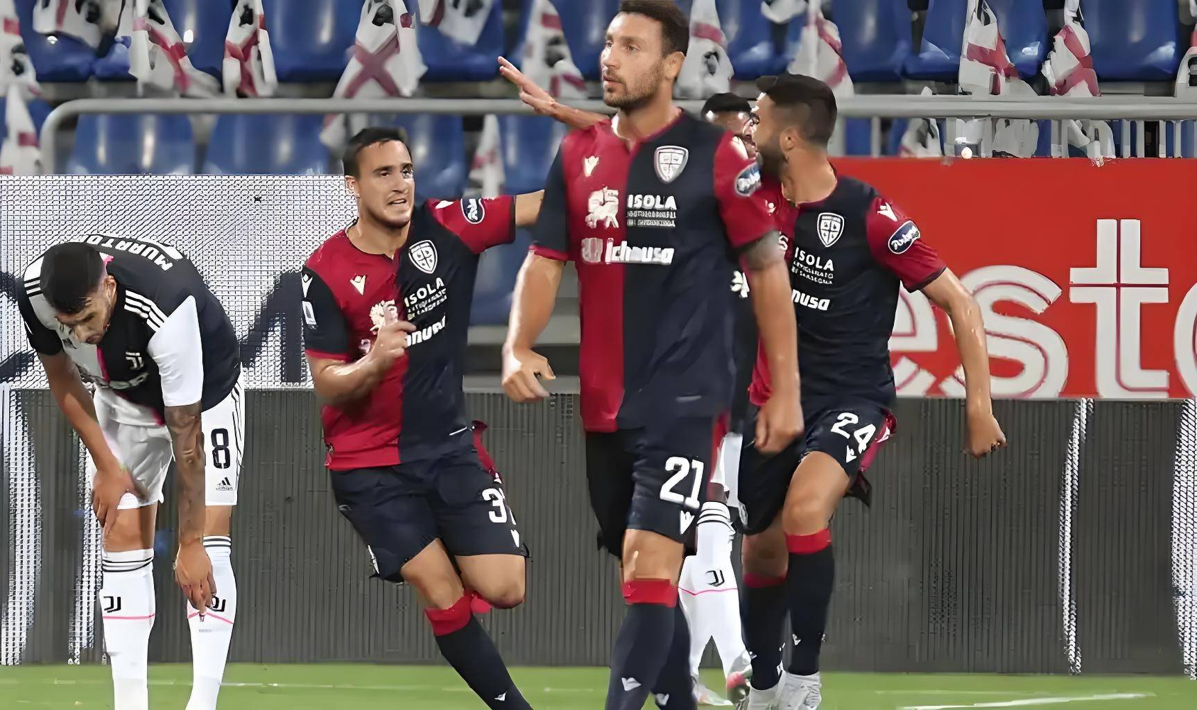 尤文图斯客场力克卡利亚里，继续领跑积分榜的简单介绍